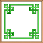 Frame 5f c with a square edge